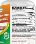 Best Naturals Cal Mag Zinc With Vitamin D3 & Vitamin C 1000 Mg