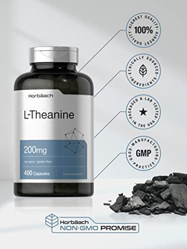Horbaach L Theanine 400 Capsules 200Mg