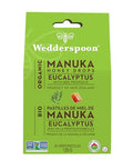 Wedderspoon Organic Manuka Honey Drops, Eucalyptus & Bee Propolis, 20 Count (Pack of 1), Genuine New Zealand Honey, Perfect Remedy For Dry Throats