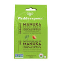 Wedderspoon Organic Manuka Honey Drops, Eucalyptus & Bee Propolis, 20 Count (Pack of 1), Genuine New Zealand Honey, Perfect Remedy For Dry Throats