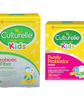Culturelle Kids Probiotic Fiber Packets (Ages 3 ) - 24 Count & Kids Daily Probiotic Supplement - Helps Support A Healthy Immune & Digestive System