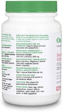 Organika Salmon Collagen 150 Mg 90 Count