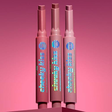 Lottie London Cheeky Kiss In Swipe Right Multi-Tasking Lip & Cheek Color Stick Easy-To-Apply Blusher & Lipstick Infused With Hyaluronic Acid & Vitamin E