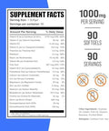 Bulksupplements.Com Multivitamin For Men Softgels - Daily Multivitamin, Multimineral Supplement, With Fish Oil - Gluten Free, 1 Men'S Multivitamin Softgel Per Serving, 90 Count (Pack Of 1)