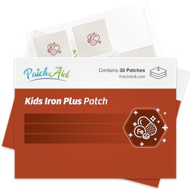 Kids Iron Plus Topical Patch By Patchaid 30Day Supply