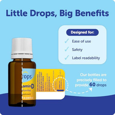 Ddrops Baby 400 Iu Vitamin D 60 Drops 1.7Ml (0.06 Fl. Oz (Pack Of 1))