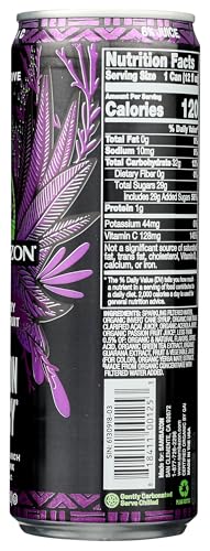 Sambazon Organic Amazon Energy Drink Jungle, Love Acai Berry and Passionfruit (153240245) Passion Fruit, 12 Fl Oz