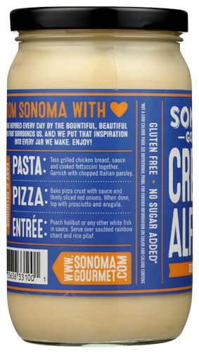 SONOMA GOURMET Creamy Alfredo Sauce, 439 GR