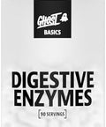 Ghost Basics Digestive Enzymes Supplement For Men & Women Multienzymes Probiotics & Prebiotics For Supporting Digestion & Gut Health Vegan Friendly 90 Veggie Capsules