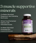 New Chapter Magnesium Selenium Zinc Supplement For Active Bodies Bounce Back After Exercise With Muscle Support Minerals + Hydrating Electrolytes 325 Mg Magnesium In One Daily Tablet 30 Count