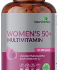 Futurebiotics Women'S 50+ Multivitamin Once Daily Multivitamin For Active Women Over 50 Nongmo 180 Tablets