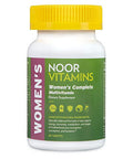 Noor Vitamins Halal Womens Multivitamin and Mineral I Once Daily Vitamin Supplement I Vegan Supports Energy Immunity Metabolism Healthy Appearance and Stages of Motherhood I 2Month Supply