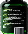 Greeniche Moringa Oleifera - 60 Vegetarian Capsules Natural and Organic Source of antioxidants / Source d'antioxydants Non GMO, Soy Free, Gluten Free Halal and Kosher Certified