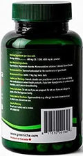 Greeniche Moringa Oleifera - 60 Vegetarian Capsules Natural and Organic Source of antioxidants / Source d'antioxydants Non GMO, Soy Free, Gluten Free Halal and Kosher Certified