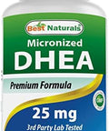 Best Naturals Micronized Dhea 25 Mg 180 Capsules