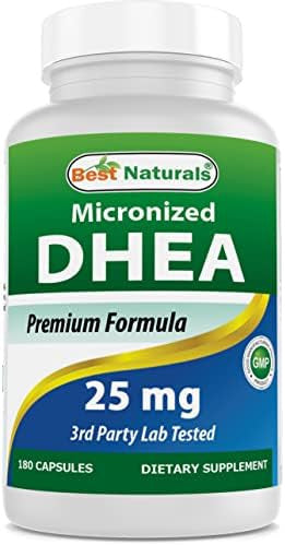 Best Naturals Micronized Dhea 25 Mg 180 Capsules