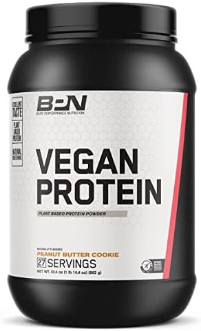 Bare Performance Nutrition Bpn Vegan Peanut Butter Cookie Protein + Strong Reds Strawberry Bundle