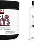 Force Factor Total Beets Nitric Oxide Powder And Perfect Maca Root Chews Energy Mood And Balance Supplement Bundle