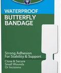 Curad Butterfly Closure Waterproof Adhesive Bandages 1-3/4" x 3/8" Ideal for Wound Care Box of 12