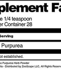 Terravita Ecea Purpurea Herb Powder (1 Oz, Zin: 510931)