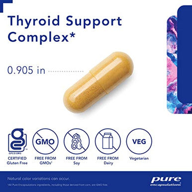 Pure Encapsulations Thyroid Support Complex 120 caps