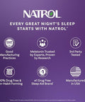 Natrol Melatonin Gummies Sleep Support 190 StrawberryFlavored Adult Melatonin Gummies 10 Mg Sleep Aids For Adults