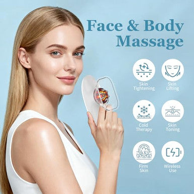 Huixinline 4 In 1 Body Sculpting Machine Anti Cellulite Massage Tool Lymphatic Drainage Massager Reduce Stretch Marks & Cellulite & Tightens Skin 'For Back Belly Waist Arms Legs.
