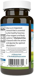 Carlson Chelated Zinc 30 mg Zinc Glycinate Chelate Supplement Superior Absorption Immune and Enzyme Support Antioxidant 250 Tablets
