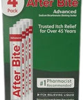 After Bite Advanced Formula - Itch Relief With Sodium Bicarbonate - Ideal For Mosquito & Fire Ant Bites Bees & More - Portable Pen Applicator - 0.5 Oz (4 Pack)