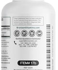 Bronson Triple Magnesium Complex Maximum Coverage 300mg NonGMO Formula 250 Tablets