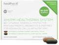 Healhtycell Am/Pm Healthspan System - 90+ Vitamins Minerals Protective Phytonutrients Probiotics & Enzymes For Advanced Cellular Nutrition - 60 Am Tablets & 60 Pm Tablets