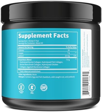 Wellpath Re Multi Collagen Protein Powder For Women And Soothe Cortisol Manager - Cortisol Supplements For Stress Support And Detox
