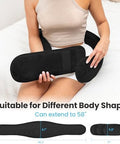 Comfier Cordless Back Heating Pad For Back PainLower Back Massager3 Massage Modes & 2 Vibration IntensityAuto Shut OfExtend To 58"