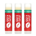 Zum Indigo Wild Kiss Stick - Natural Lip Balm With Organic Beeswax Sunflower Oil & Vitamin E - Flavored Hydrating Lip Moisturizer - Tangerine (3 Pack)
