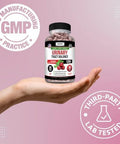 Kaya Naturals D-Mannose Capsules Urinary Tract Cleanse | Urinary Tract UT Cleanse & Bladder Health Made with Cranberry Hibiscus & Dandelion Root Cranberry Supplement