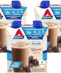 Atkins Dark Chocolate Royale Protein Shake 15G Protein Low Glycemic 2G Net Carb 1G Sugar Keto Friendly 12 Count & Endulge Peanut Butter Cups Dessert Favorite Low Carb 0G Sugar 20 Count