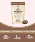 Lakanto Classic Monk Fruit Sweetener with Erythritol 1 lb and ChagaRoot MycoProtein Mushroom Protein Powder Chocolate 1.76 lb
