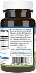 Carlson Labs EGems Plus Natural Vitamin E 400 IU 50 Softgels