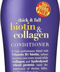 Ogx (Thick & Full) Biotin & Collagen Shampoo + Conditioner 19.5Oz Duo-Set