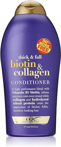 Ogx (Thick & Full) Biotin & Collagen Shampoo + Conditioner 19.5Oz Duo-Set