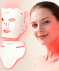 Lumenixa Red Light Therapy For Face And Neck 7 Colors Led Facial Light Therapy Mask - Birthday Christmas Mothers Day Valentines Day Self Care s For Her Women Mom Best Friend Wife Teacher