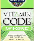 Garden Of Life Vitamin Code Raw Vitamin B Complex Vegetarian Capsules 60 Ct