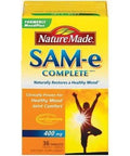 Nature Made Nature'S Made Sam-E Complete 400-Mg 36 Tablets (2 Pack)