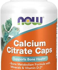 Now Foods Supplements Calcium Citrate With Vitamin D Magnesium Zinc Copper And Manganese 240 Veg Capsules
