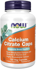 Now Foods Supplements Calcium Citrate With Vitamin D Magnesium Zinc Copper And Manganese 240 Veg Capsules