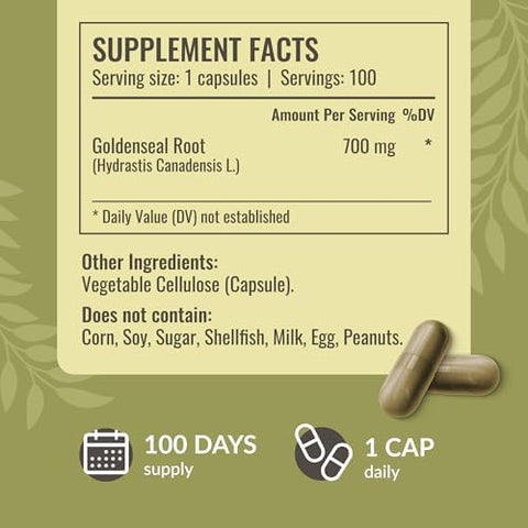 Herbamama Goldenseal And Milk Thistle Kit - Bundle Of 700 Mg Goldenseal Root Capsules And Milk Thistle Tincture 2 Fl Oz - Vegan Non-Gmo Sugar & Alcohol- - 2 Pack
