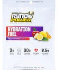 Ryno Power Hydration Fuel Electrolyte Drink Mix Single Caddy (12 Servings) 'Fruit Punch' Advanced Electrolyte Formula + Bcaa'S Gluten Sustained Energy And Muscle Recovery