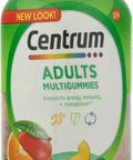 Centrum Multigummies Gummy Multivitamin For Adults, Multivitamin/Multimineral Supplement With Vitamins D, B And E, Assorted Fruit Flavor - 180 Count
