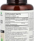 Futurebiotics Vitamin K2 + D3 120 Capsules