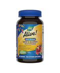 Nature'S Way Alive Zero Sugar Men'S Gummy Multivitamins Energy Metabolism Muscle Function B-Vitamins No Sugar Alcohols Plant-Based Sweeteners Peach Flavored 80 Gummies